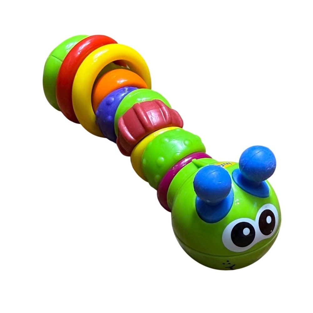 Infantino Twist & Play‎ Caterpillar Rattle Sensory Teething 6 months+